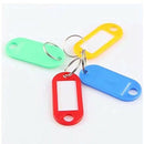 20 x plastic key tag identification label E5H7