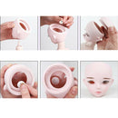 1/3 BJD Head Sculpt Body Parts Custom DIY Making Supplies - The Head Cover Can