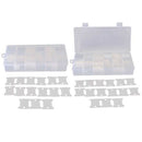 2 Pieces Embroidery Floss Organizer Box - 18 Slots Detachable Design with 2 H5O1