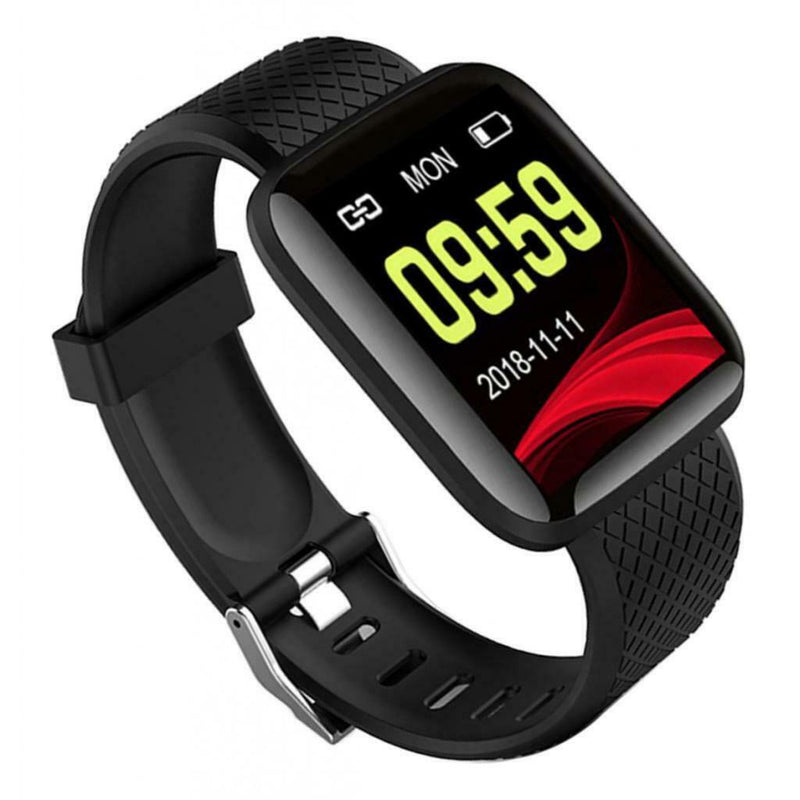 Bluetooth Smartwatch Fitness Tracker With Pedometer And Heart Rate Monitor Smart