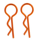 20pcs/set RC Car R-Pins fit 1/10 1/12 1/16 1/18 RC Car Truggy Accessory Orange