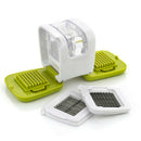 Double-sided pressing garlic cutter kitchen portable garlic grinder vegetable
