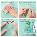 Bathroom Shower Shelf Organizer Punch Free Holder Shampoo Storage Rack