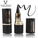 Miss Rose Brand Matte Black Eyeliner Black Makeup Eyes Pencil Black Gel Eye