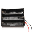Plastic Battery Storage Case Box Holder For 3x18650 3.7V With Wire Lead TO