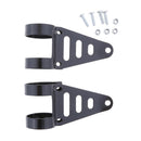 2pcs Universal Motorcycle Headlight Lamp Fork Mounting Brackets 41-43mm (Black)