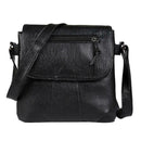 Crossbody Casual Bags Women Flap Soft PU Leather Shoulder Messenger Handbag