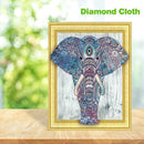 5D DIY Special Shaped Diamond Painting Elephant Embroidery Mosaic Craft Kit