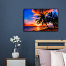 Seaside Scenery 5D DIY Full Drill Diamond Painting Cross Stitch Needlework
