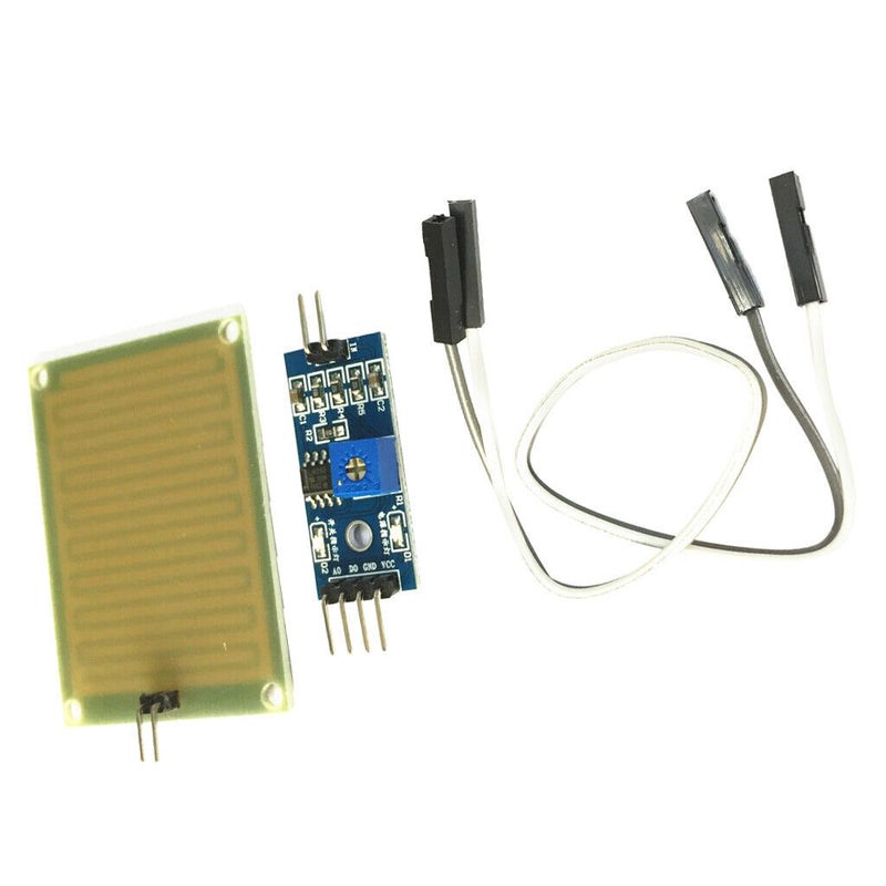 1x Rain Module 1x Chip Moisture Detection Wire For