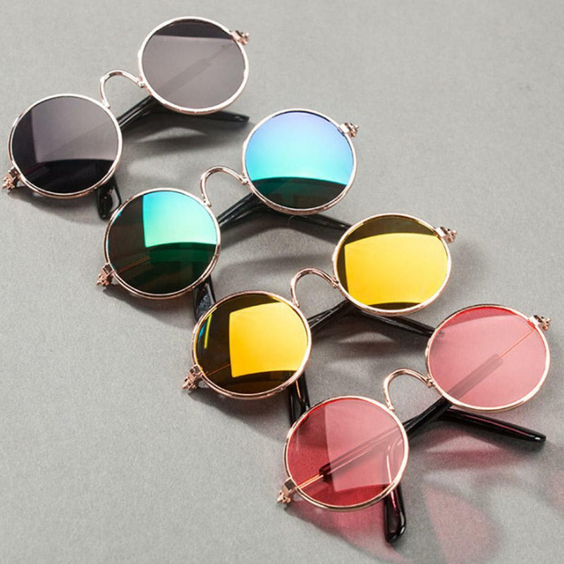 Pet Cat Puppy Small Dogs Glasses Sunglasses Eye Wear Protection Photo Prop Decor