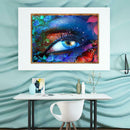 5D DIY Full Drill Diamond Painting Cross Stitch Embroidery Kit (Eye09)