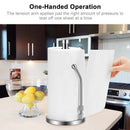 Paper Towel Holder Stainless Steel Standing Tissue Holder One-Handed Tear,  G3L4