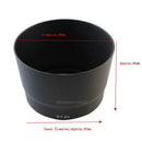 ET-63 Bayonet Lens Hood Shade for Canon EF-S 55-250mm f/4-5.6 IS STM hv2n