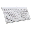USB 2.0 Wired Mouse & Keyboard Bundles Combo Set For Gaming Office White