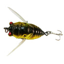 1pcs Cicada Bass Insect Fishing Lures 4cm Crank Bait Floating-Tackle