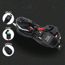 Led Work Light Bar Cable Car Auto Off Road Driving Fog Light Wiring Loom Ha R3Q1