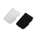 20 X Plastic ring jewelry display black white 27x16MM P8E3