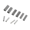 500Pcs High Strength Fishing Crimps Sleeves Full Size Kit Leader Rigging Tackle