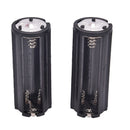 2Pcs Black Battery Holder for 3 x 1.5V AAA Batteries Flashlight Torch SP
