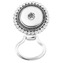2pcs Alloy Snap Button Magnetic Eyeglass Holder ID Badge Eye Glasses Brooch