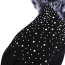 Gloves, Women winter outdoor sports gloves touch screen warm gloves (black)