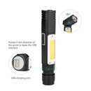 360 Degree Rotating Led Work Lamp With Usb Charging Aluminum Alloy Bicycle