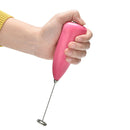 1x Hand-Held Electric Mini Egg Beater Milk Coffee Whisk Mixer Eggbeater FoamerM&