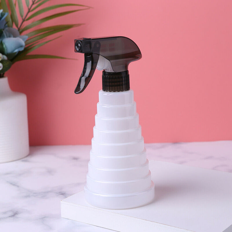 400ml Hair Spray Empty Bottle Mist Sprayer Salon Barber Gadgets (White)