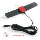 50 Miles Indoor Digital TV Antenna 25dB Gain 1080P HDTV Signal Receiver