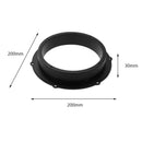 2pcs 6.5in Universal Car Speaker Adapter Bracket Plate for SKODA Magotan