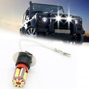 1x H3 3014-57-SMD LED Car Fog Light Lamp Bulb 6000K Bright DC 12V White U4J8