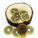 Auspicious Lucky Chinese Feng Shui Emperor Coin Good Luck Prosperous Protecti SE