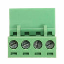 10x 2EDG 4Pin 5.08mm Pitch Plug-in Screw Terminal Block Connector Right Ang V1S3