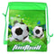 Football non-woven drawstring bag backpack kids travel school decor gift bags ME