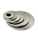 Stainless Steel Flat Washers Set 580 Pcs, 9 Sizes - M2 M2.5 M3 M4 M5 M6 M8