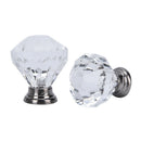 Crystal Glass Door Knobs Drawer Cupboard Cabinet Handle Furniture Hand â„–[