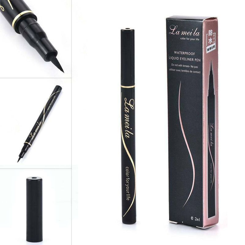 Waterproof Liquid Eye Liner Pen Pencil Black Eyeliner Makeup Cosmetic Tools J7