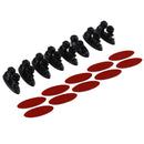 8-Pcs Vehicle Wire Clip Car Fixed Clamp  Cable Desk Wall Organizer Desk â„–[