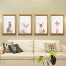 Canvas Oil Painting Wall Picture Hanging Poster Home Decor Blow Bubble Gum