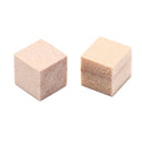 50Pcs wooden square tiles for crafts wood family fun board games accessory