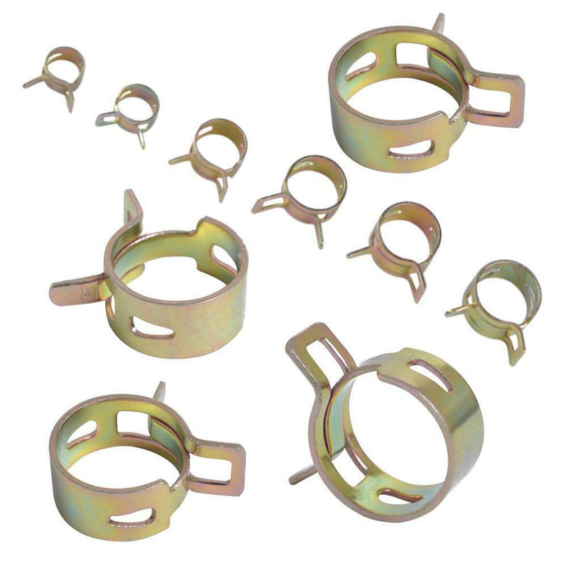 84pcs Hose Clamps for Automobile Tubing Hose Clamp (10/11/14/16/17/18mm)