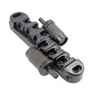 Adjustable Bass Guitar Bridge w/ Roller Saddles for Electric LP Guitar Parts