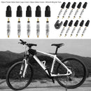10X Presta Valve Cores+ 10X Plastic Valve Stem Caps w/ Wrench Bicycle Bike Tool