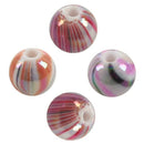 300PCs Mixed Acrylic Ball Spacer Beads 8mm( 3/8 inch) -Jewellery Making ,DI N6I4