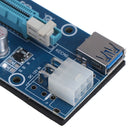PCI-E1X to 16X Riser Card Extension Line USB3.0 Data Line Power Cable ME