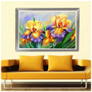 DIY 5D Diamond Embroidery Butterfly orchid Round Diamond Painting (Butterfl G1N6