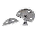 316 Stainless Steel Twist Lock Round Marine Boat Door Catch Latch 1.8" for Boat