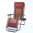 Oversize Zero Gravity Outdoor Reclining Lounge Patio Chairs Cup Holder Black