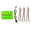 1 Drag 3 Fast Lipo Battery Charger Cable Kit USB Cable for RC UDI U818A Quad